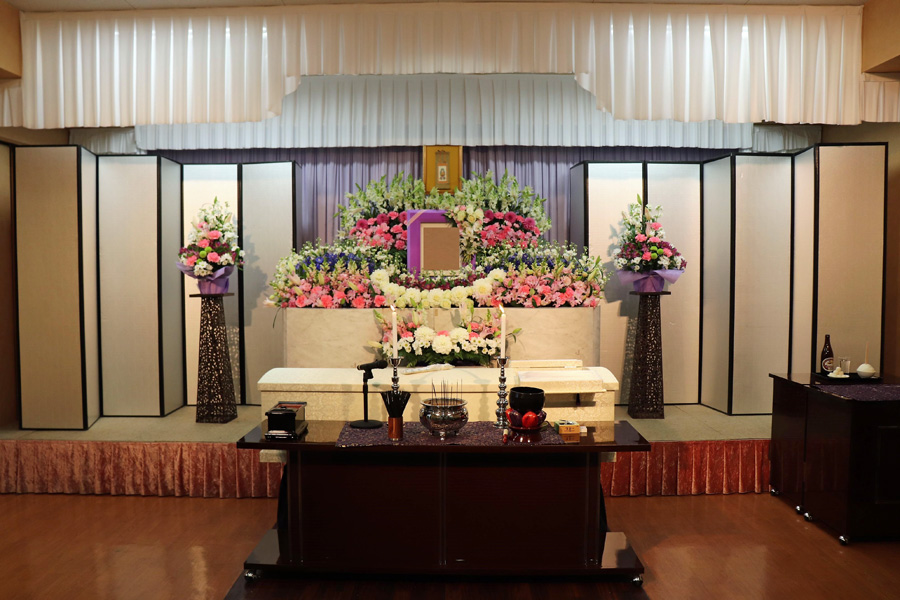 15万円花の祭壇