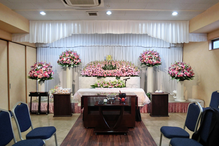 20万円花の祭壇