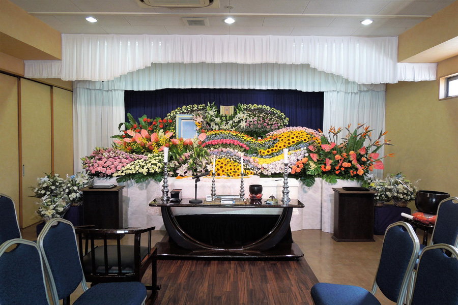 40万円花の祭壇